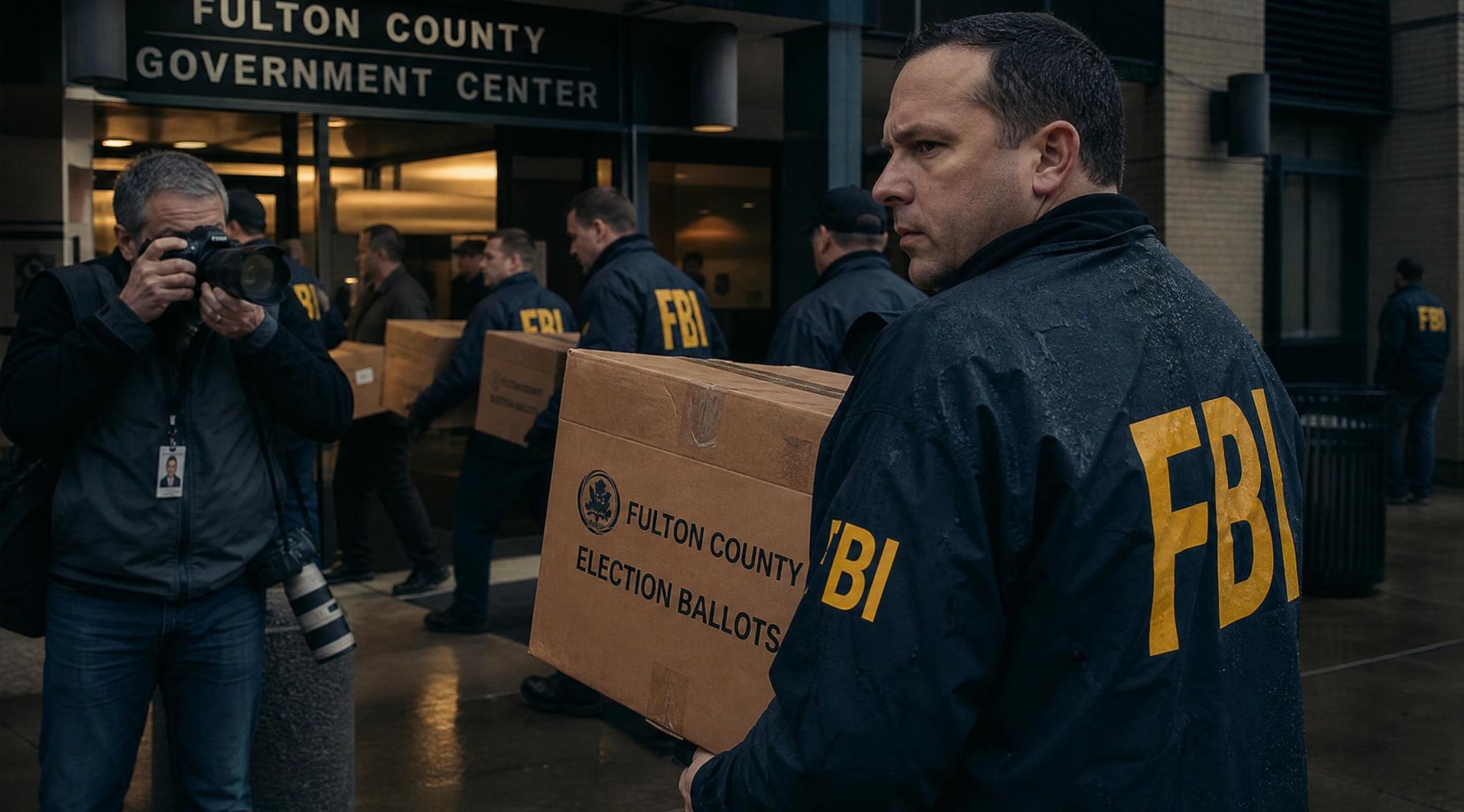 FBI Seized All 2020 Fulton County, GA Ballots After 23-Day Criminal Probe Opened January 2026