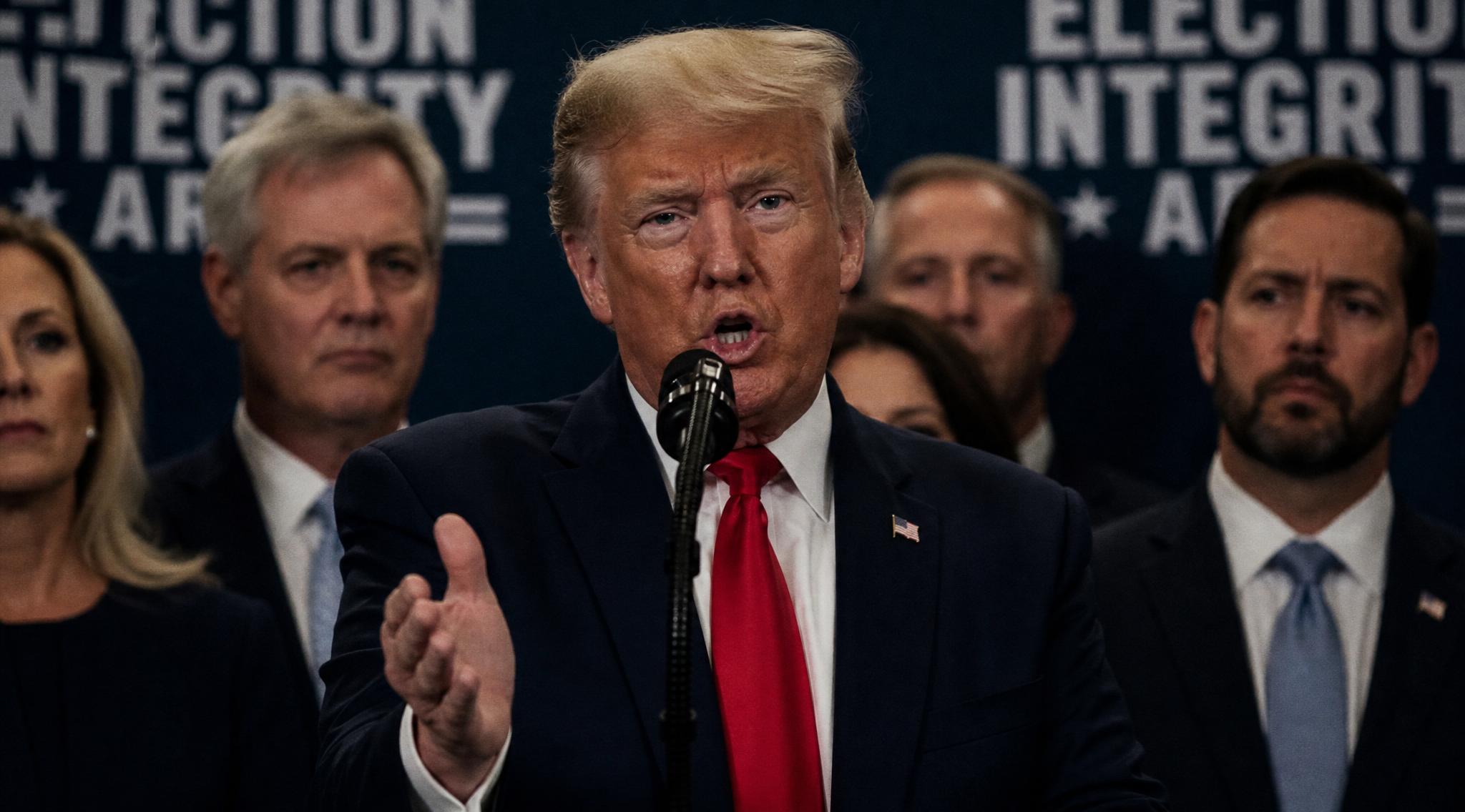RNC announces 130 lawsuits in 32 states and "Election Integrity Army" push in 17 states; Trump signals potential military/federal agent deployment to polling places